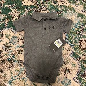 Under Armour polo onesie